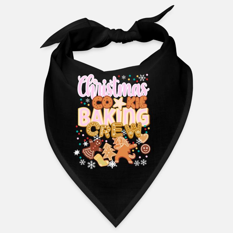 Christmas Cookie Baking Crew Die Weihnachtsbäcker Bandana
