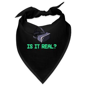 VR Virtual Reality Brille Virtuelle Realität - Bandana - Schwarz - Vorne