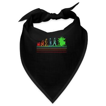 Drummer Evolution... Drummer - Bandana - Schwarz - Vorne
