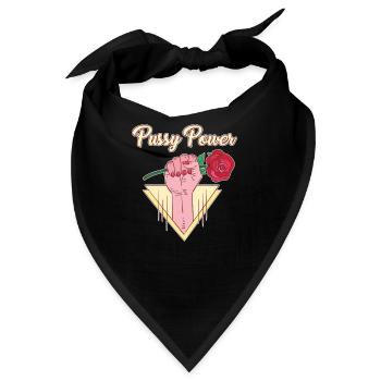 Feminismus Frauenpower Feminist - Bandana - Schwarz - Vorne