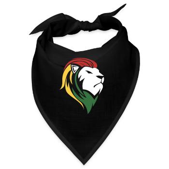 Rasta - Bandana - Schwarz - Vorne