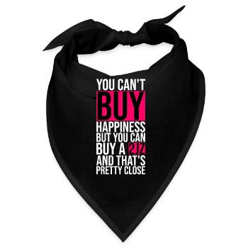 You can´t buy happines but you can buy a 2JZ - Bandana - Schwarz - Vorne