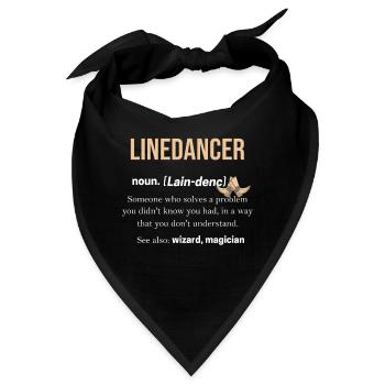 Linedance - Bandana - Schwarz - Vorne