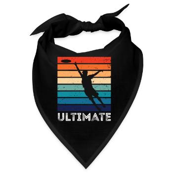 Frisbee - Bandana - Schwarz - Vorne