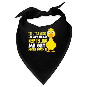 Enten Züchter - Bandana - Schwarz - Vorne