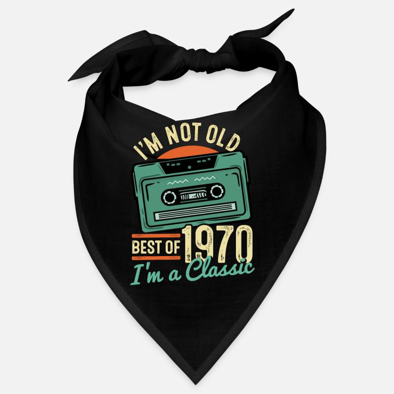 1970 Geburtstag Bandana