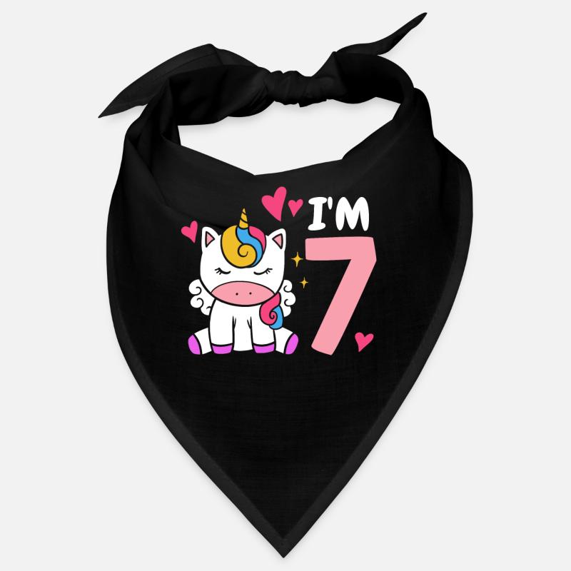 Licorne 7ème anniversaire Bandana
