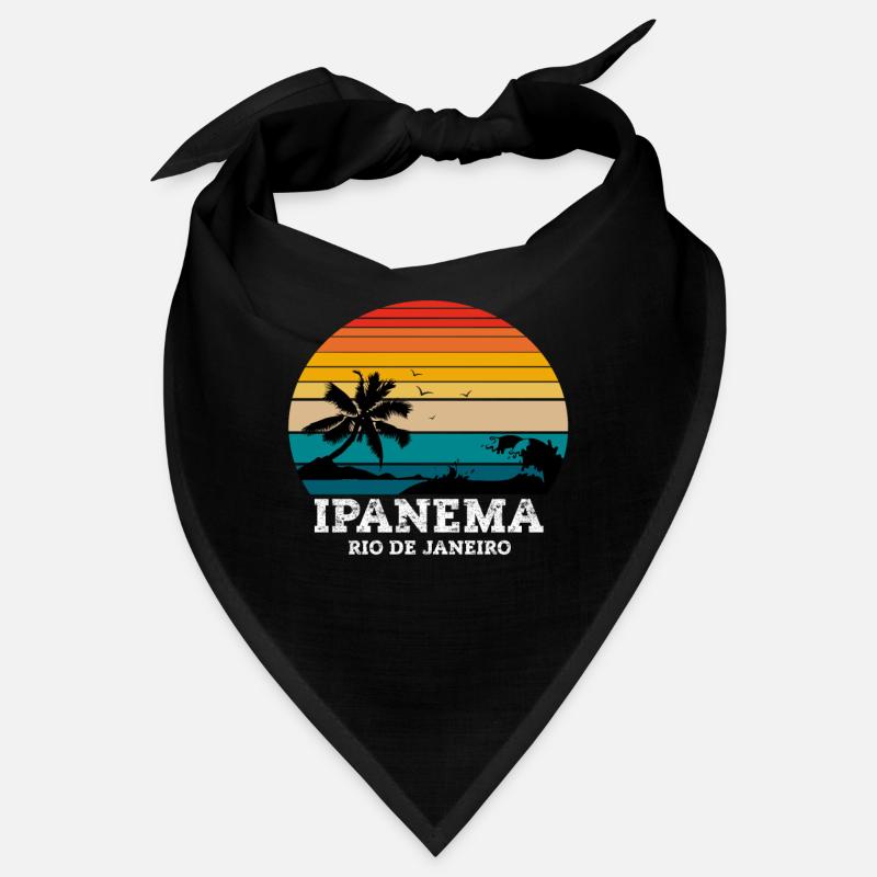 IPANEMA RIO DE JANEIRO - Bandana - noir