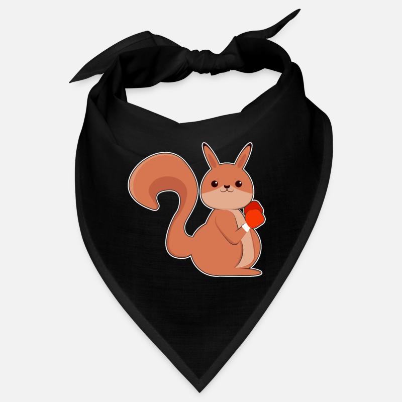 Eichhörnchen Boxer Boxhandschuhe Boxen Bandana