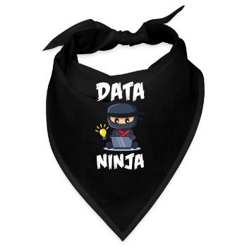 Data Science Analyst Data Scientist - Bandana - Schwarz - Vorne