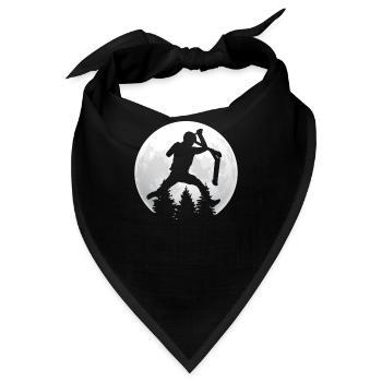 Stuntscooter Stunt Scooter Tretroller retro vintag - Bandana - Schwarz - Vorne