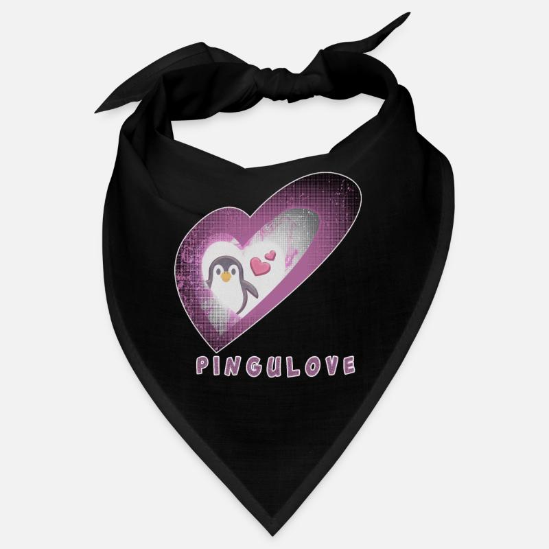 Pingulove Herzenspinguin Design Bandana