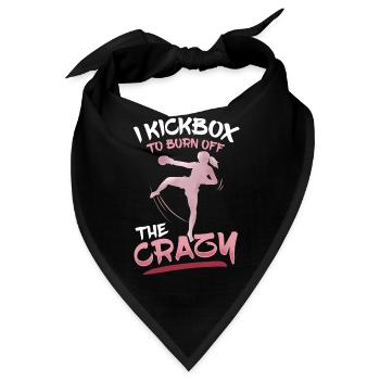 Kickboxen Kickboxer - Bandana - Schwarz - Vorne