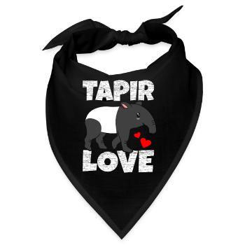 Tapir - Bandana - Schwarz - Vorne
