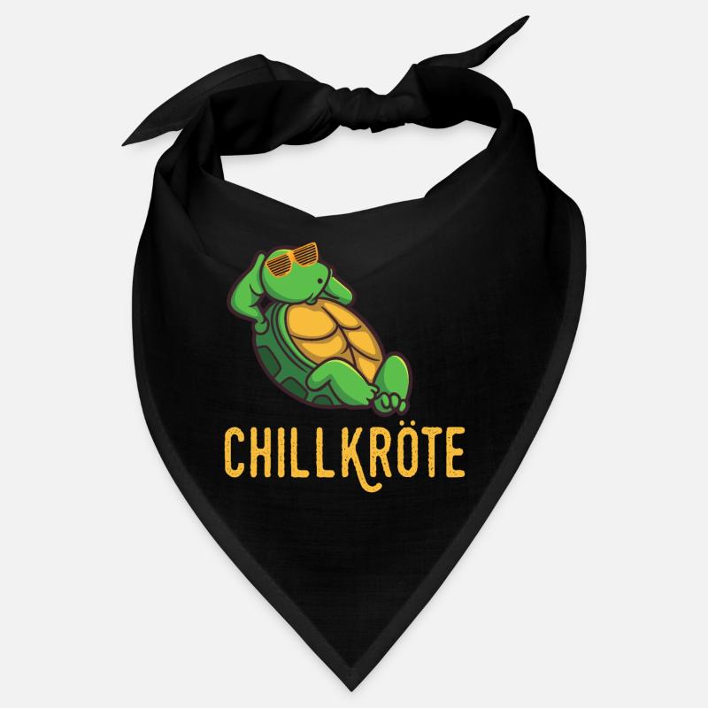 The chill toad - Bandana - black