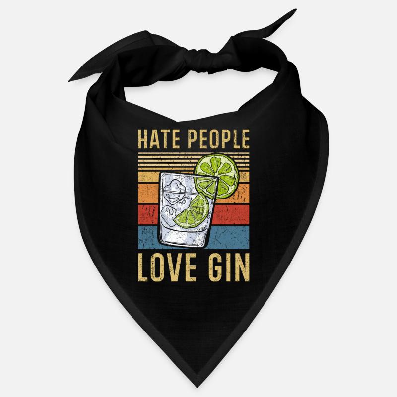 Gin Spruch Gin Geschenke Bandana