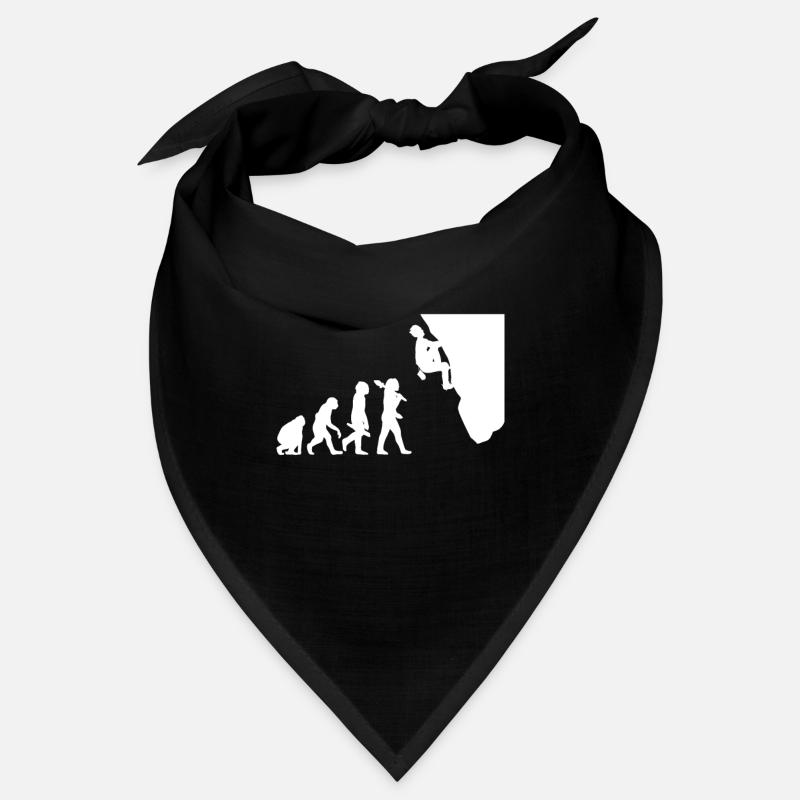 Kletterer Evolution Sportklettern Bouldern Alpen Bandana