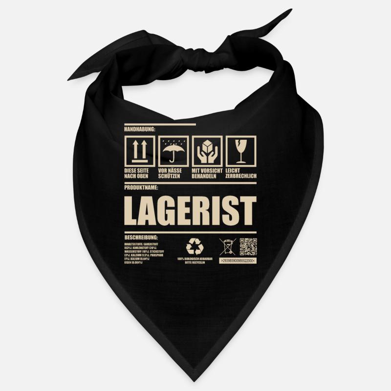 Lustiges Lagerist Männer Geschenk Bandana