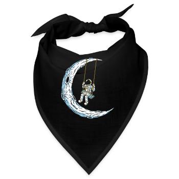 Mond Schaukel - Bandana - Schwarz - Vorne