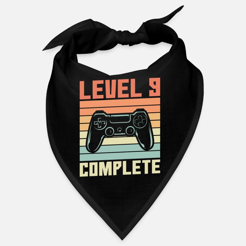 9. Geburtstag - Level 9 complete Bandana