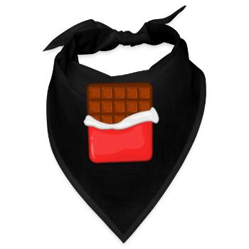 Schokolade - Bandana - Schwarz - Vorne
