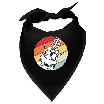 Achterbahn - Bandana - Schwarz - Vorne