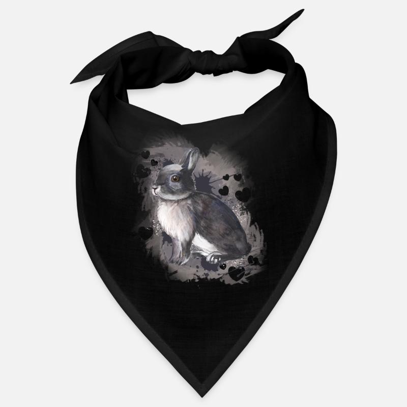 Lapin lapin - Bandana - noir