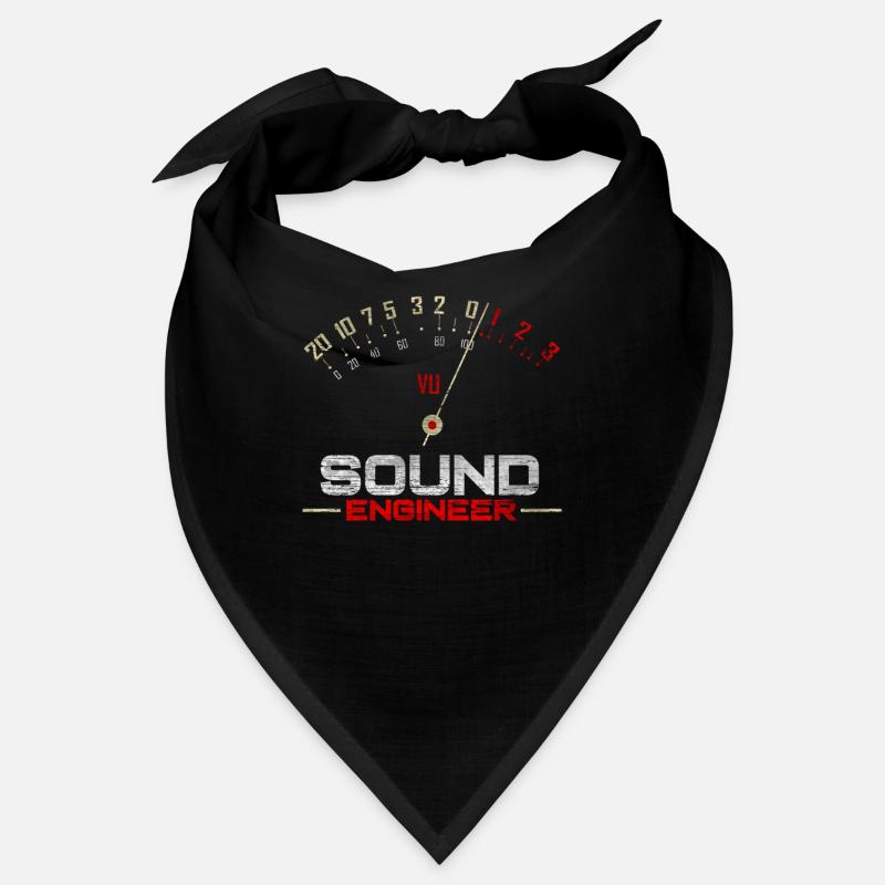 Sound Engineer VU Meter - Tontechniker Tontechnik Bandana