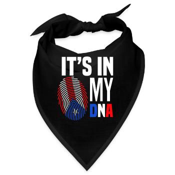 DNA Heimatland Puerto Rico - Bandana - Schwarz - Vorne