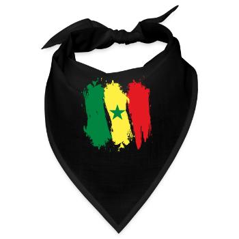 Senegal - Bandana - Schwarz - Vorne