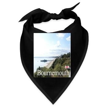 Bournemouth, England - Bandana - Schwarz - Vorne