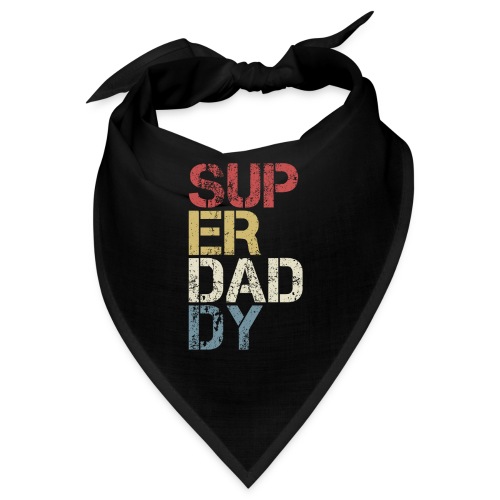 Super Daddy Vatertag Papa Geschenk - Bandana