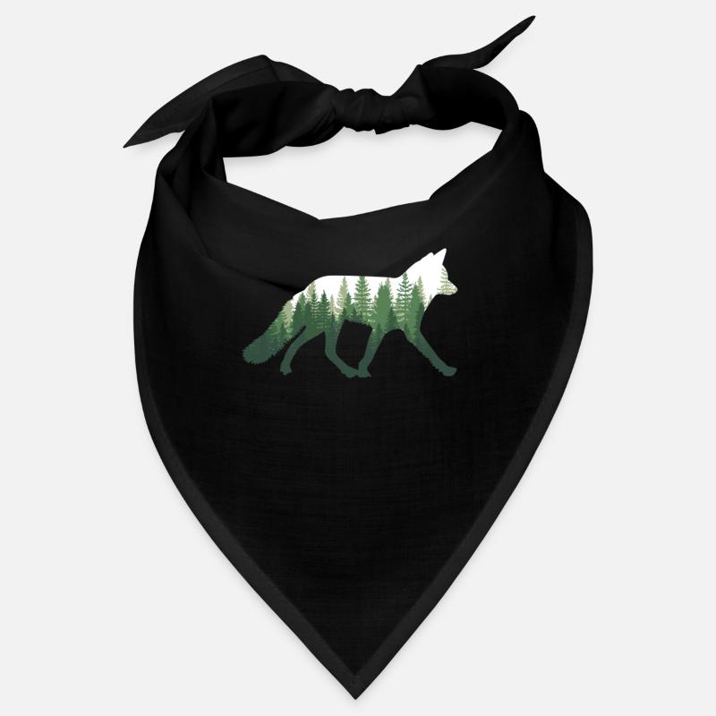 Fuchs Natur Wald Bandana