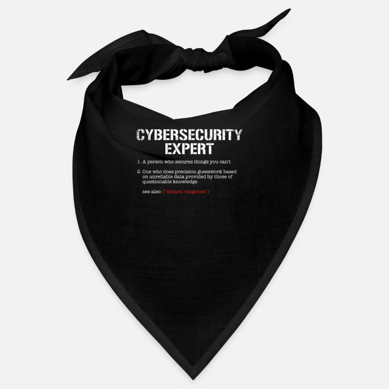 Cybersecurity Expert Definition, cyber security Bandana