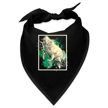 Seekuh - Bandana - Schwarz - Vorne