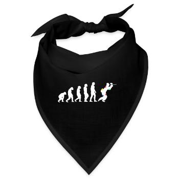 Gotcha Markierer Hopper Paintball feld - Bandana - Schwarz - Vorne