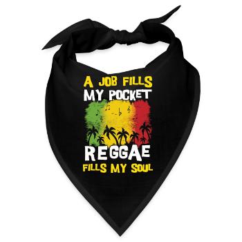 Rastafari - Bandana - Schwarz - Vorne