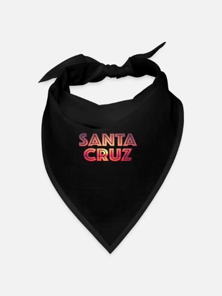 Santa Cruz - Bandana - Schwarz - Vorne
