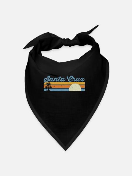 Santa Cruz - Bandana - Schwarz - Vorne