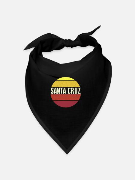 Santa Cruz - Bandana - Schwarz - Vorne