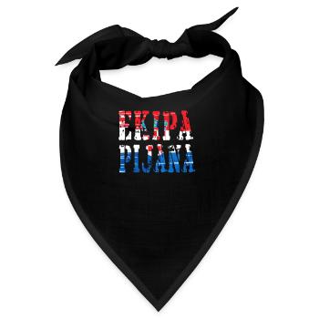 Hrvatska Kroatien Fussball - Bandana - Schwarz - Vorne