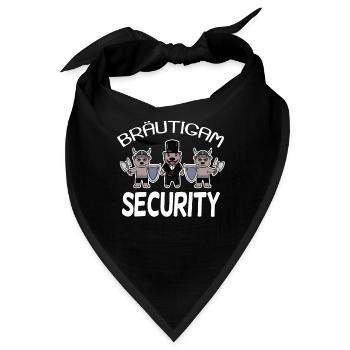 Bräutigam Security Wikinger - Bandana - Schwarz - Vorne