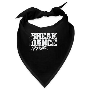 Breakdance Freak - Bandana - Schwarz - Vorne