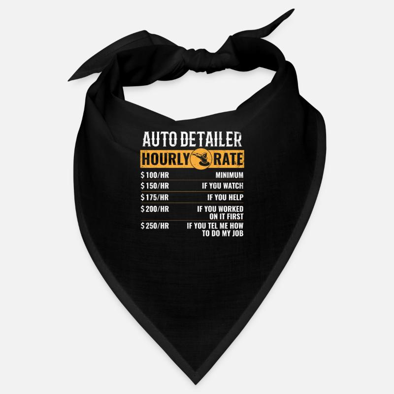 Auto Detailer Hourly Rate, auto detailing Bandana