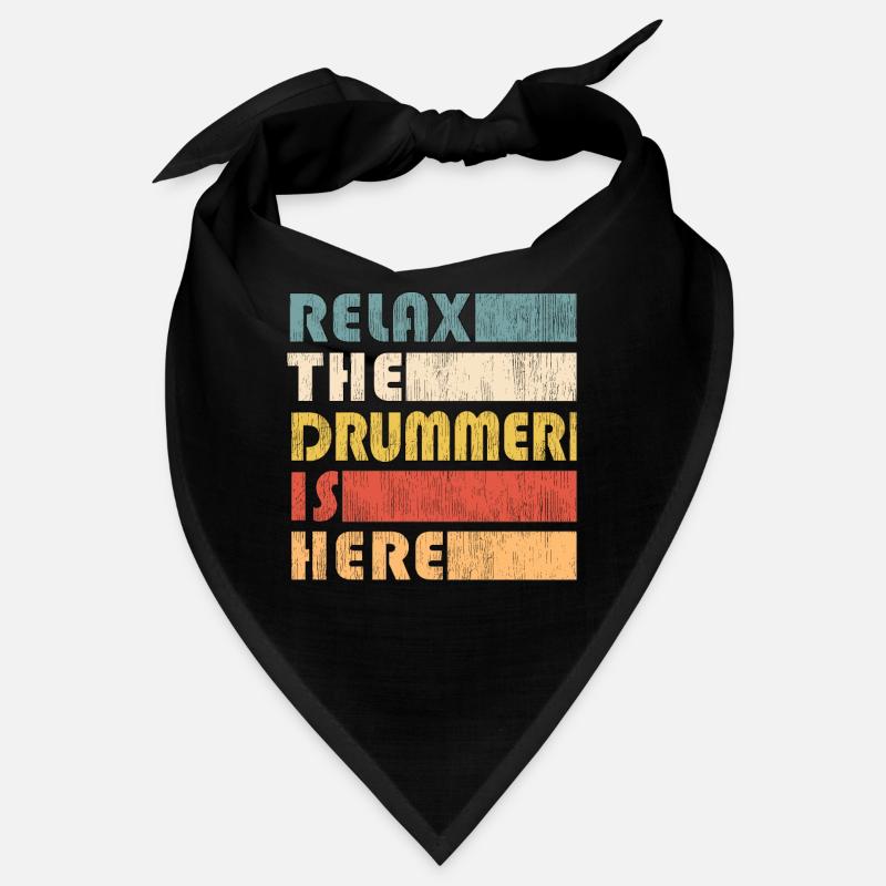 Relax Drummer batterie drumsticks drumset Bandana