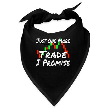 STOCK MARKET/FOREX TRADER / BROKER FOREX TRADING - Bandana - Schwarz - Vorne