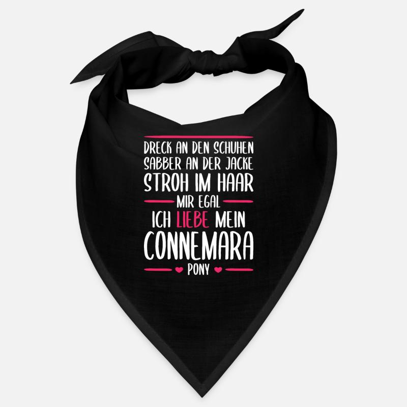 Connemara Pony Liebe Geschenk Bandana