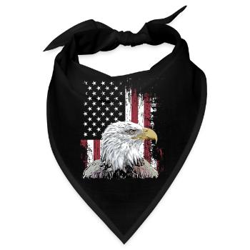 Independence Eagle American Flag Eagle - Bandana - Schwarz - Vorne
