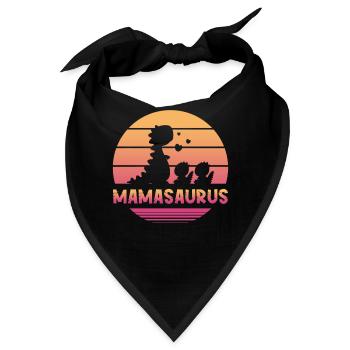 Mamasaurus - Bandana - Schwarz - Vorne