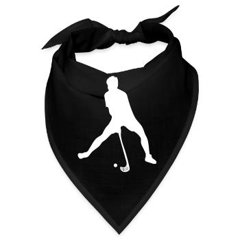 Floorball - Bandana - Schwarz - Vorne
